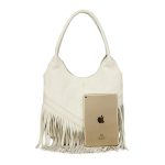 Cowhide Casual Tassel Bag