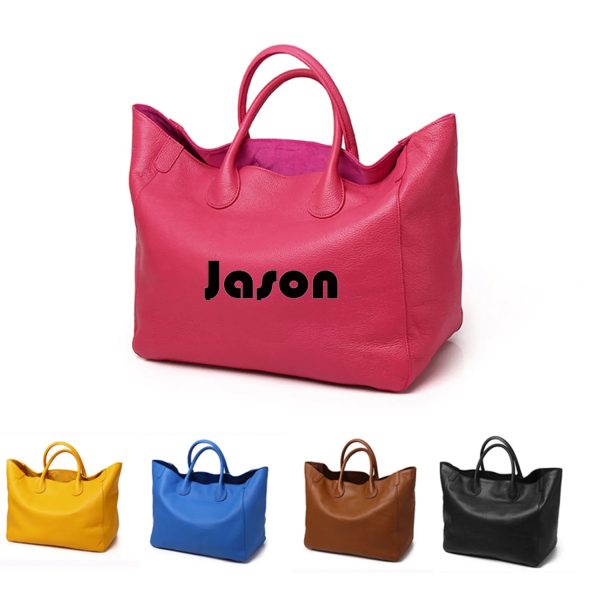 Large Tote Leather Bag