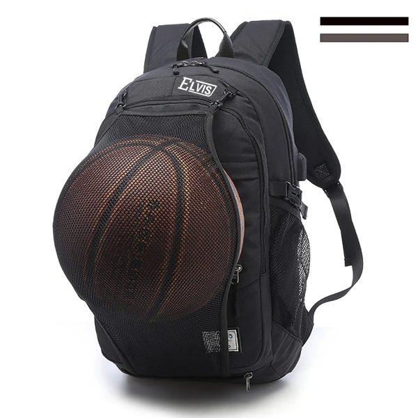 Oxford Cloth Basketball Bag Outdoor Sports Backpack