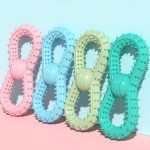 New Pet Toy Ball Tpr8 Shaped Ball Dog Toy Bite Ring