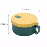 Stainless Steel Lunch Box,Instant Noodle Box With Tableware