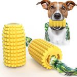 Pet Corn Sound Grinding Stick Dog Toothbrush Toy