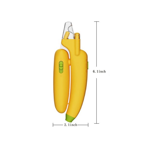 Banana Pet Nail Clippers Led Blood Line