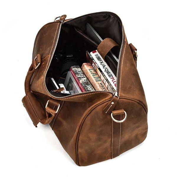 Genuine Leather Travel Large Capacity One Shoulder Bag