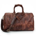 Genuine Leather Travel Large Capacity One Shoulder Bag