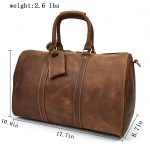 Genuine Leather Travel Large Capacity One Shoulder Bag