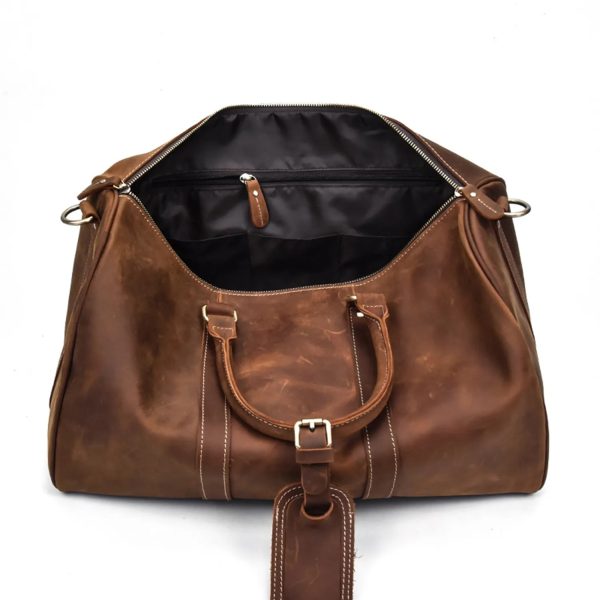 Genuine Leather Travel Large Capacity One Shoulder Bag