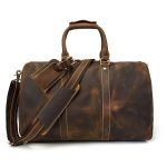 Genuine Leather Travel Large Capacity One Shoulder Bag