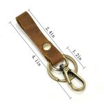 Original Genuine Leather Keychain Pendant