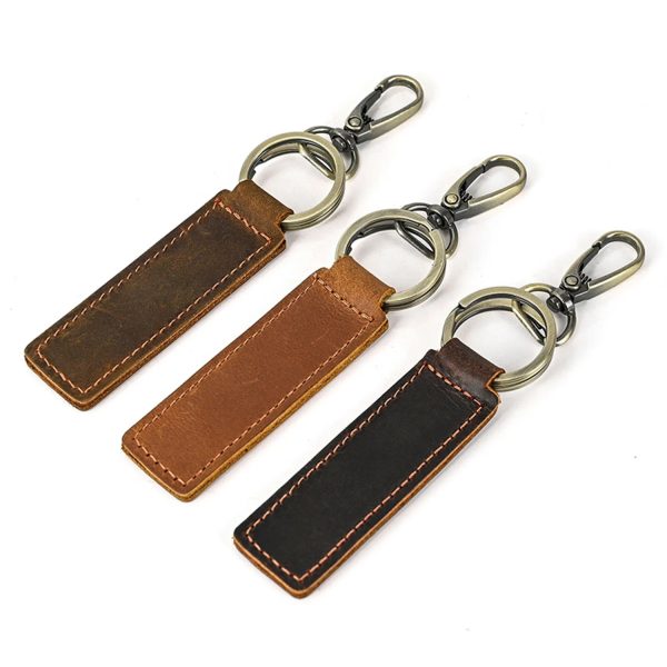 Original Genuine Leather Keychain Pendant