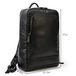 Leather Backpack 15 Inch Travel Bag