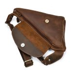 Genuine Leather Chest Retro Crossbody Bag