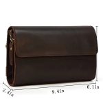 Genuine Leather Retro Men'S Multifunctional Wallet