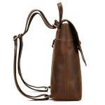 Women'S Retro Leather Backpack Outdoor Leisure Bag