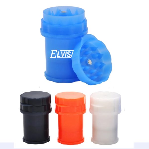 40Mm2 Layer Plastic Cigarette Grinder Grinding And Storage