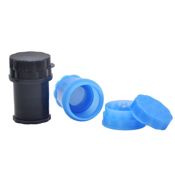 40Mm2 Layer Plastic Cigarette Grinder Grinding And Storage