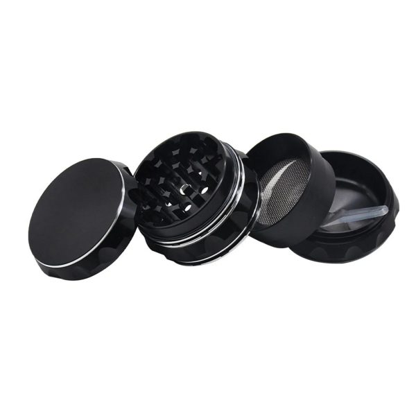 50Mm Four Layer Aluminum Alloy Smoke Grinder Tower Shape