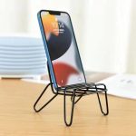 Iron Decorative Small Ornaments Mobile Phone Holder