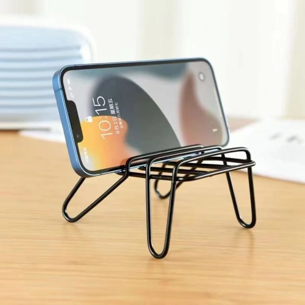 Iron Decorative Small Ornaments Mobile Phone Holder