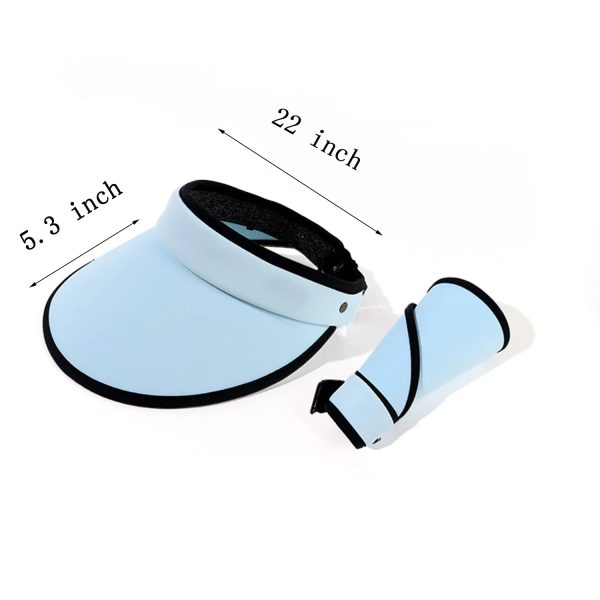 Ice Silk Foldable Sunscreen Cap