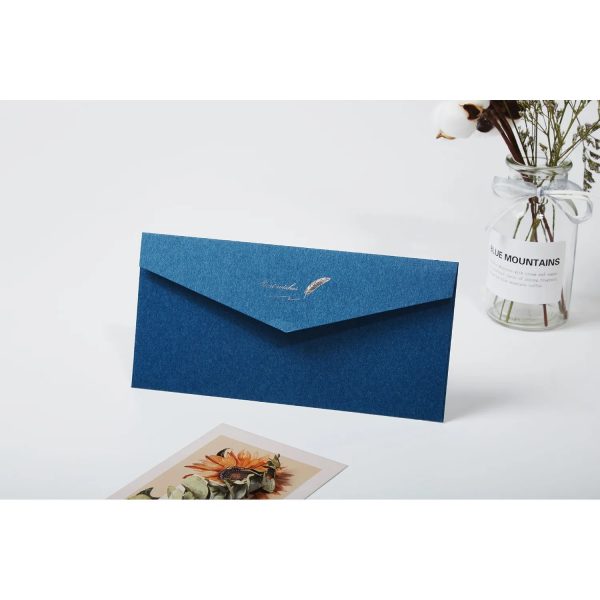 Stamped Texture Paper Can Print Logo Envelopes