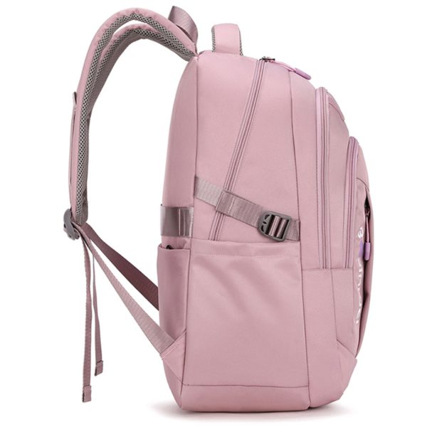 Nylon high-capacity backpack for middle school students