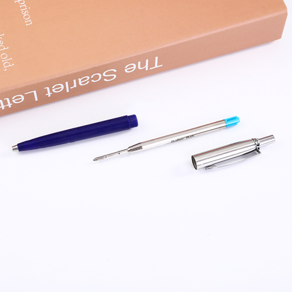 Medium Point Blue Ink Retractable Ballpoint Pens