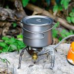 Titanium Camping Hanging Cookware Pot