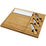 Bamboo Square Cheese Board Set