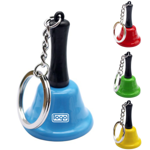 Keychain metal Christmas bells