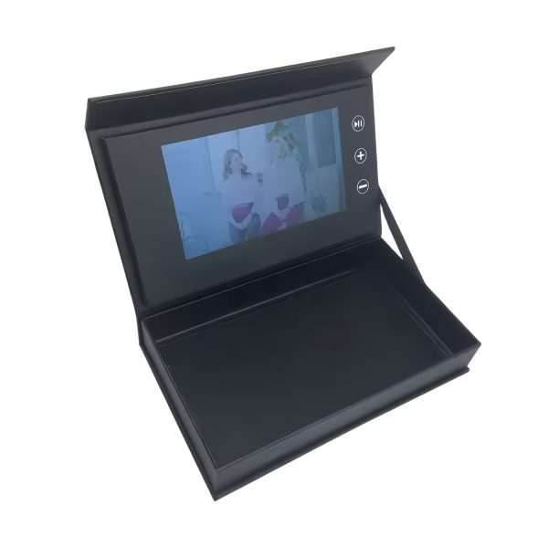 Customized 5-inch LCD video greeting card gift box