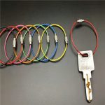 Stainless Steel Wire Keychains Cable