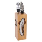 Wine Bottle Opener Set With Wood Box