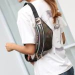 Zippered Pockets Adjustable Waist Belt Bag