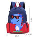 Nylon cool cartoon dinosaur kid’s backpack