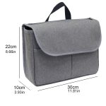 Oxford Wheelchair Side Bag with 3 pockets