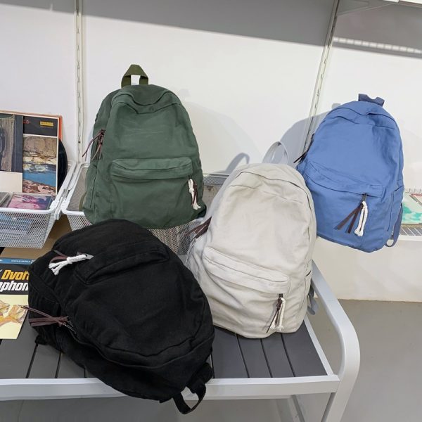 Canvas backpack