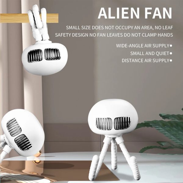 Portable Bladeless Stroller Fan