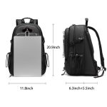 Men's backpack outdoor travel bag with usb charging port