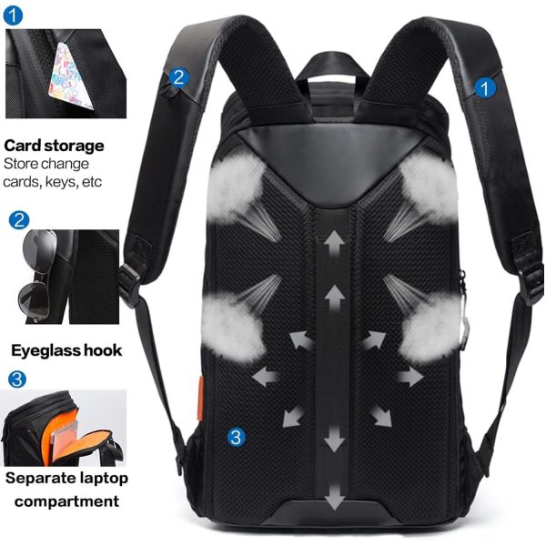 Large capacity outdoor travel backpack