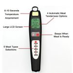 Outdoor BBQ Fork Electronic Digital Thermometer