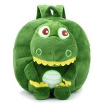 Little Dinosaur Kids Plush Backpack School Bag