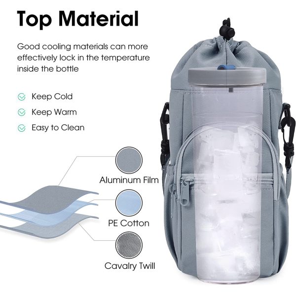 Outdoor Sports Crossbody Water Bottle Holder Bag