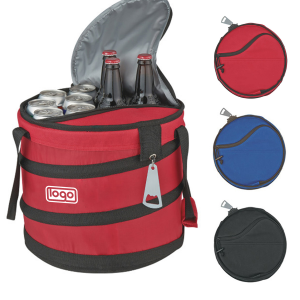 Folding thickened insulated Ice bucket pack