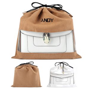 Drawstring Bags W/ Clear View Window