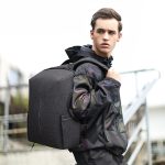 Men's waterproof password anti-theft computer backpack