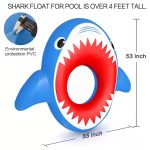 Inflatable Shark Wwimming Ring