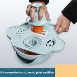 Magic Rotate Vegetable Cutter W/ Drain Basket