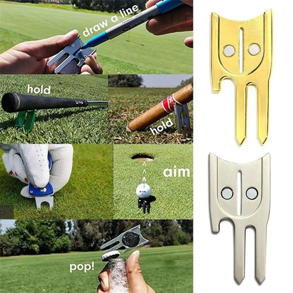 6-in-1 Golf Divot Tool