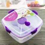 Salad compartment lunch box